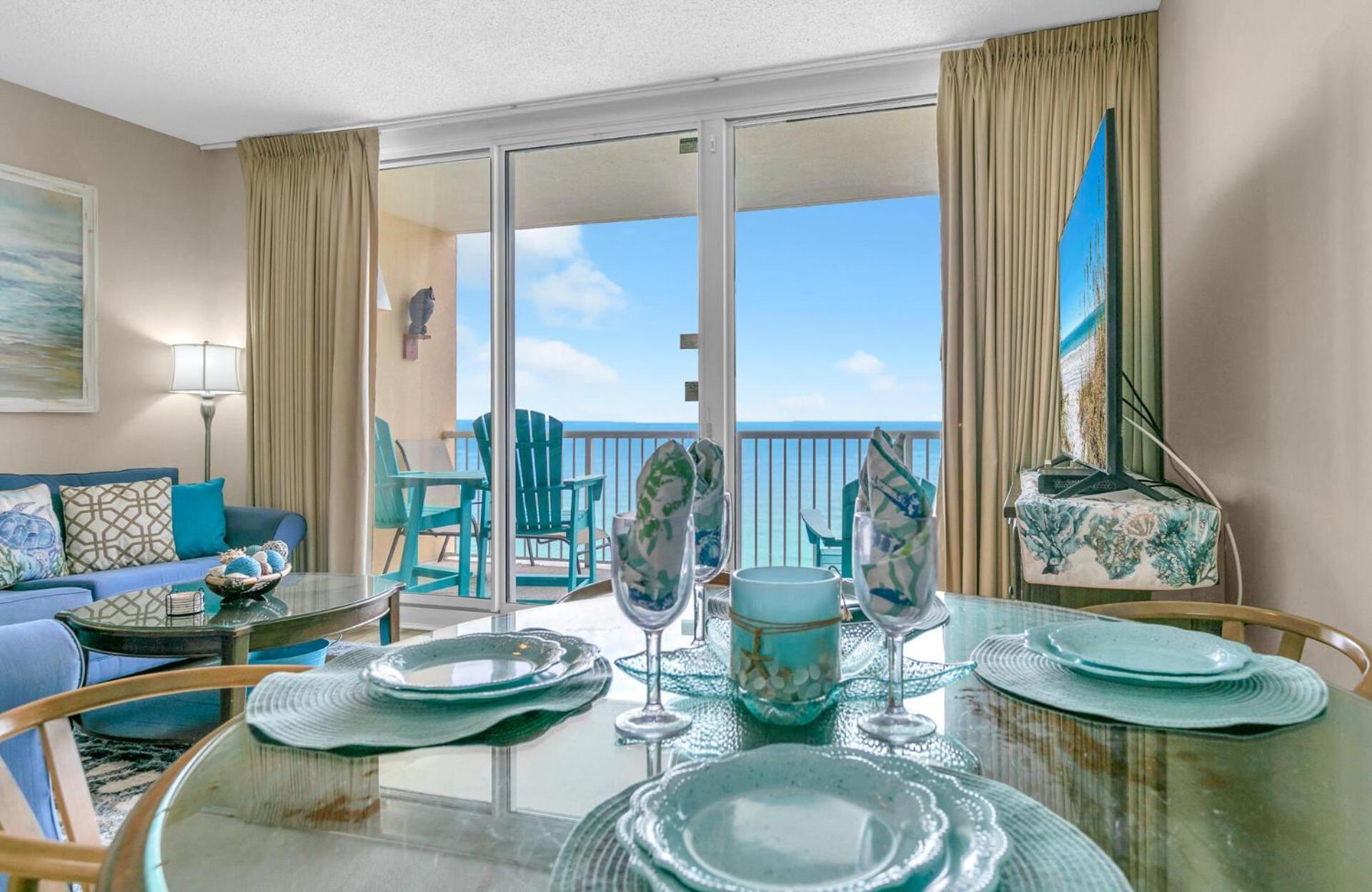 Stunning Ocean & Sunset Views, Direct Beach Access With 2 King Bedrooms At Panama City Beach, Fl Buitenkant foto