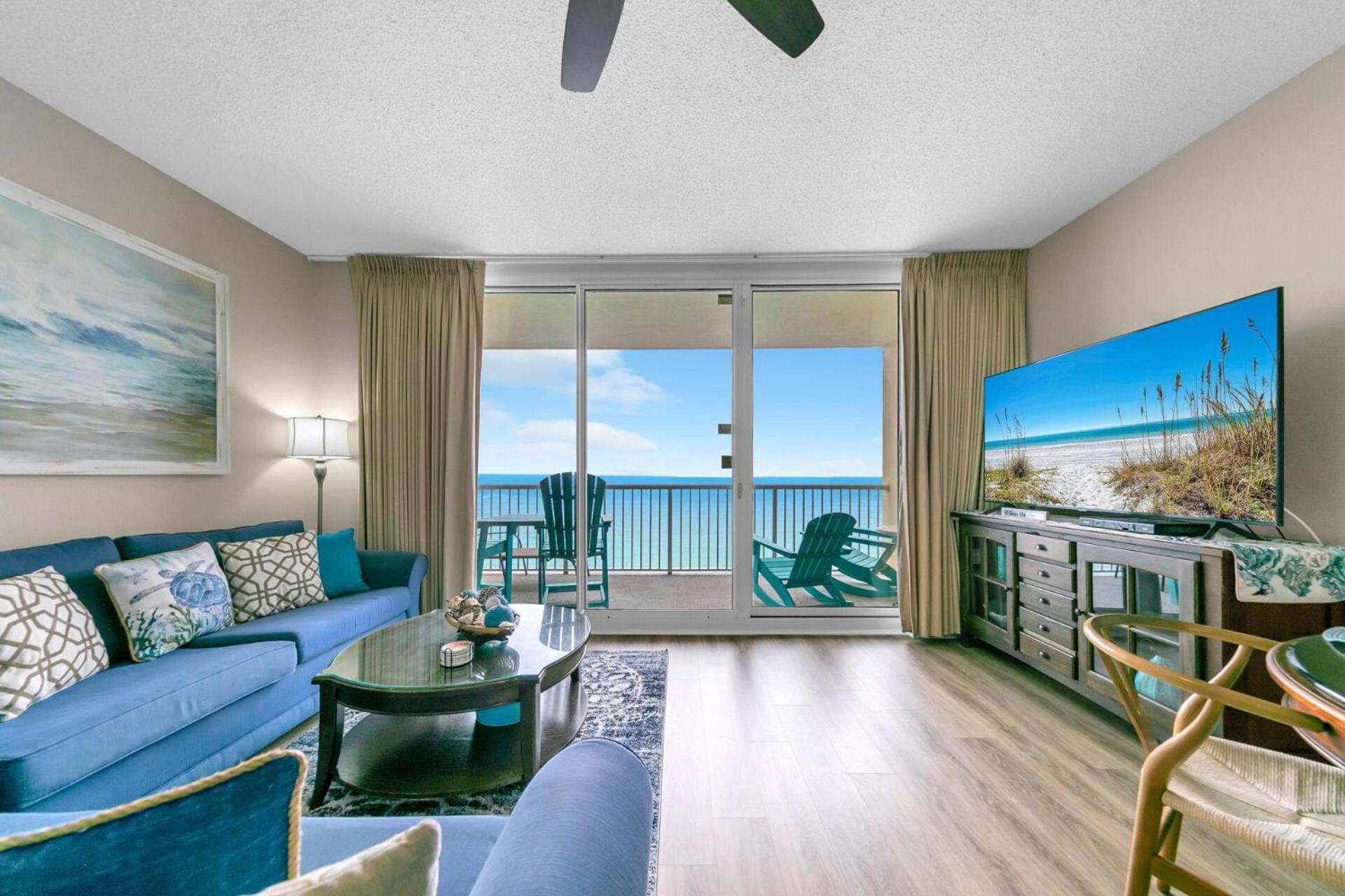 Stunning Ocean & Sunset Views, Direct Beach Access With 2 King Bedrooms At Panama City Beach, Fl Buitenkant foto